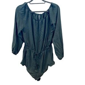 Victoria's Secret Sage Green Jumper. One Piece, adjustable waist. Size M.